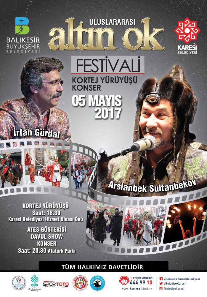 2’nci Uluslararası ’Altın Ok’ Festivali Bugün Başlıyor