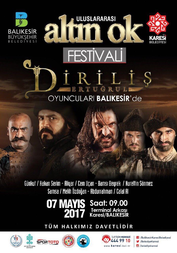 2’nci Uluslararası ’Altın Ok’ Festivali Bugün Başlıyor