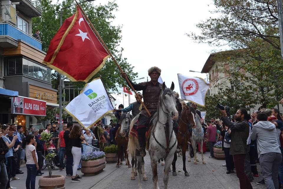 Balıkesir’de Atlı Okçuluk Festivali Başladı