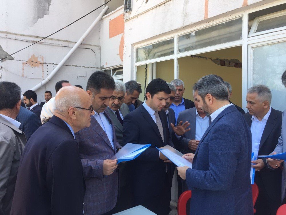 Ak Parti’den Samsat İlçesine Tam Kadro Teşekkür Ziyareti