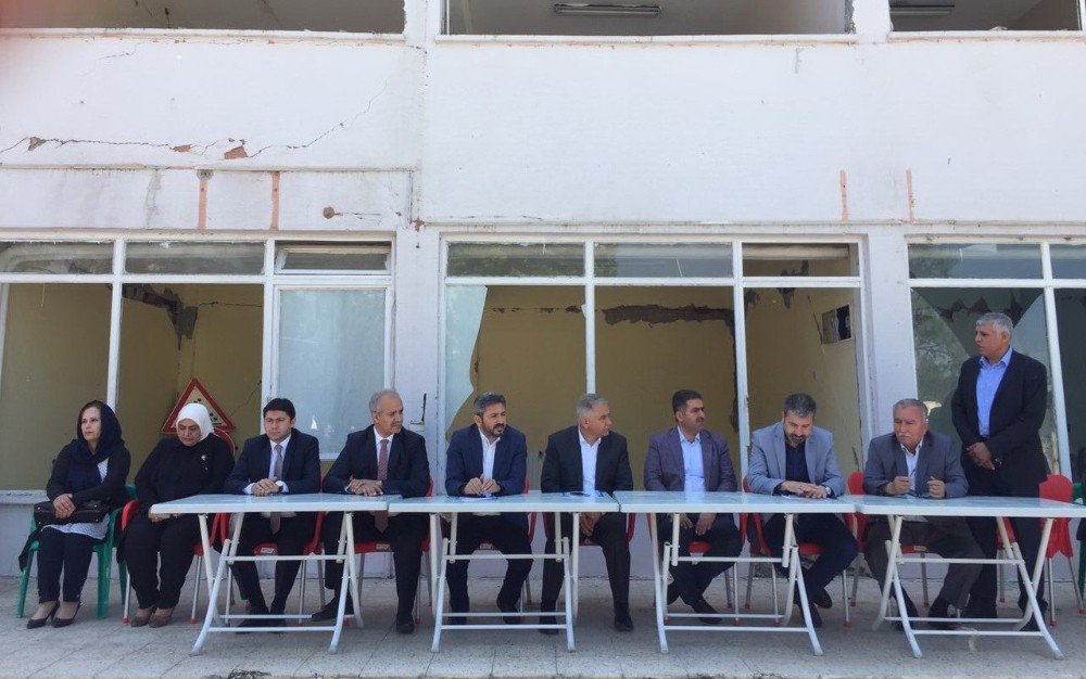 Ak Parti’den Samsat İlçesine Tam Kadro Teşekkür Ziyareti