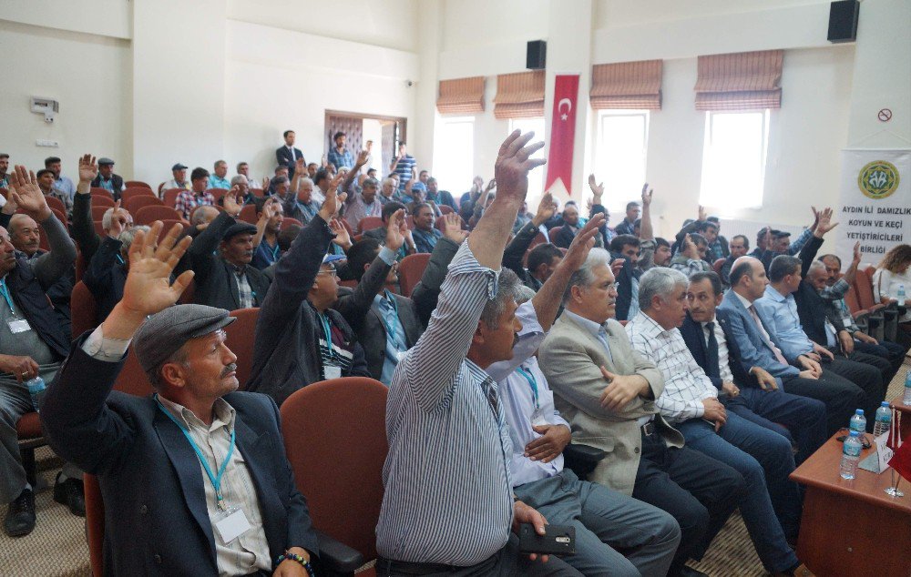 Aydın Damızlık Koyun Keçi Yetiştiricileri Birliği Genel Kurulu Yapıldı