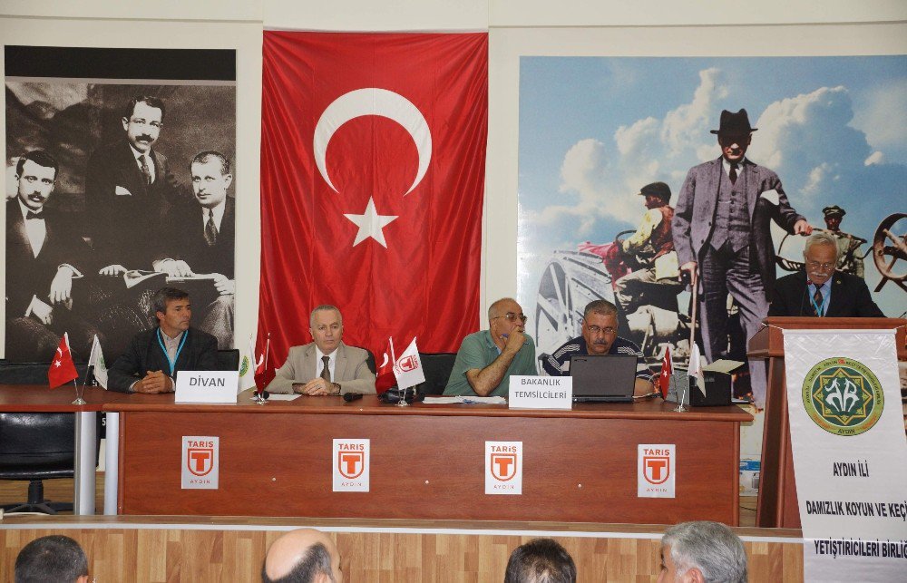 Aydın Damızlık Koyun Keçi Yetiştiricileri Birliği Genel Kurulu Yapıldı