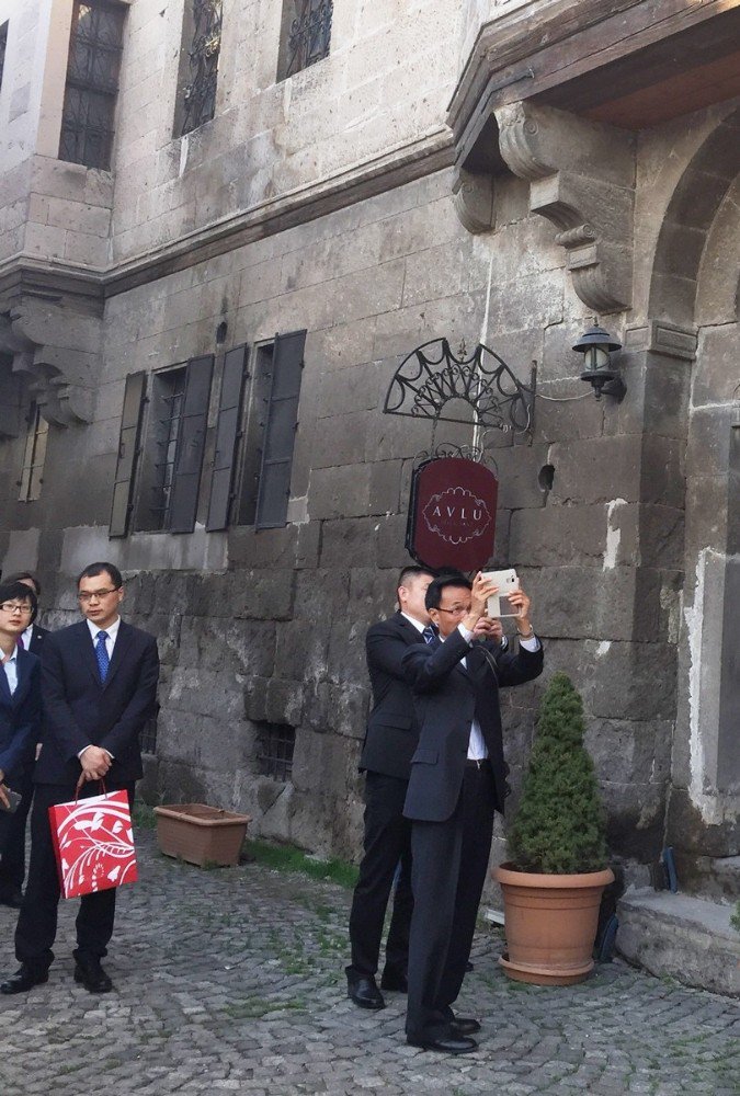 Çin Büyükelçisi Kayseri Tarihine Hayran Kaldı