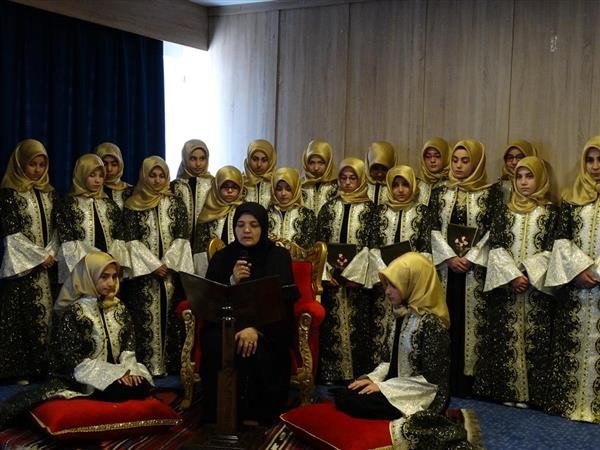 Gökmeydan Kız Kur’an Kursu’ndan Bed-i Hıfz Merasimi