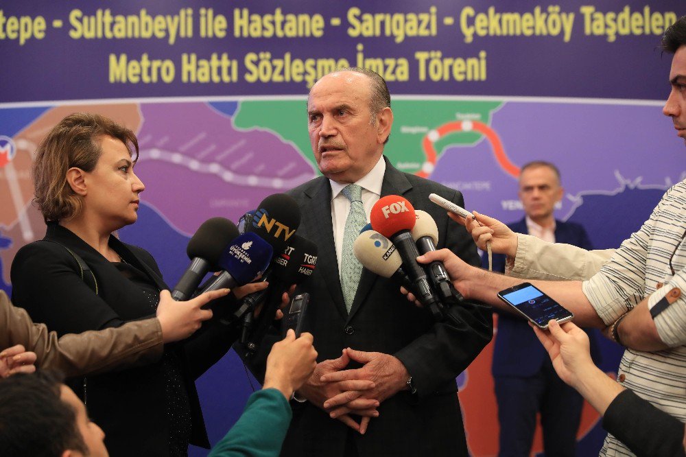 İstanbul’a Yapılacak Yeni Metro Çalışmalarının İmzaları Atıldı