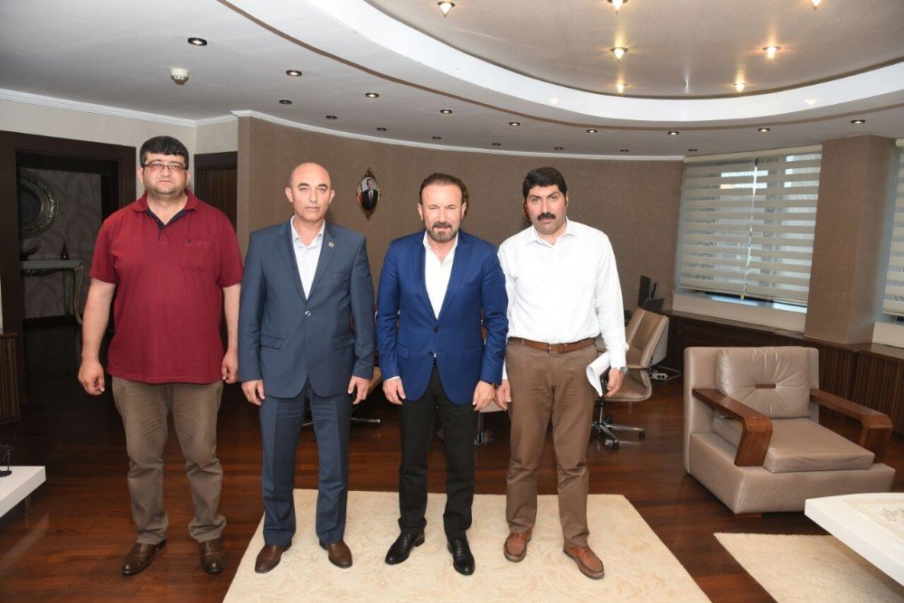 Nevzat Doğan Misafirlerini Ağırladı