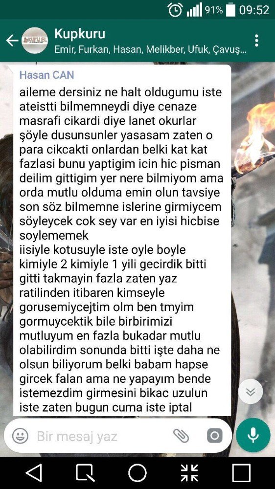 Lisedeki Katilden Şok Yazışmalar: "50-100 Kişiyi Öldürmek Ne Güzel Olurdu"