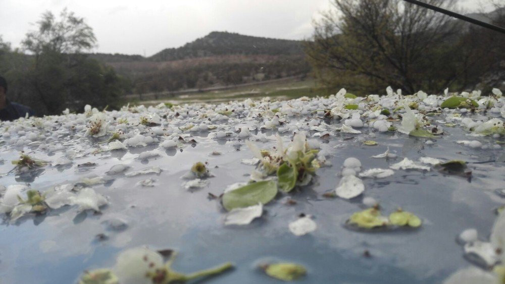 Beyşehir’e Dolu Yağışı