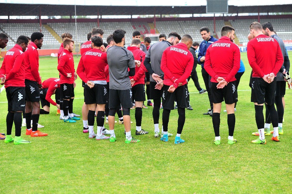 Samsunspor, Giresunspor Maçı Hazırlıklarını Sürdürdü