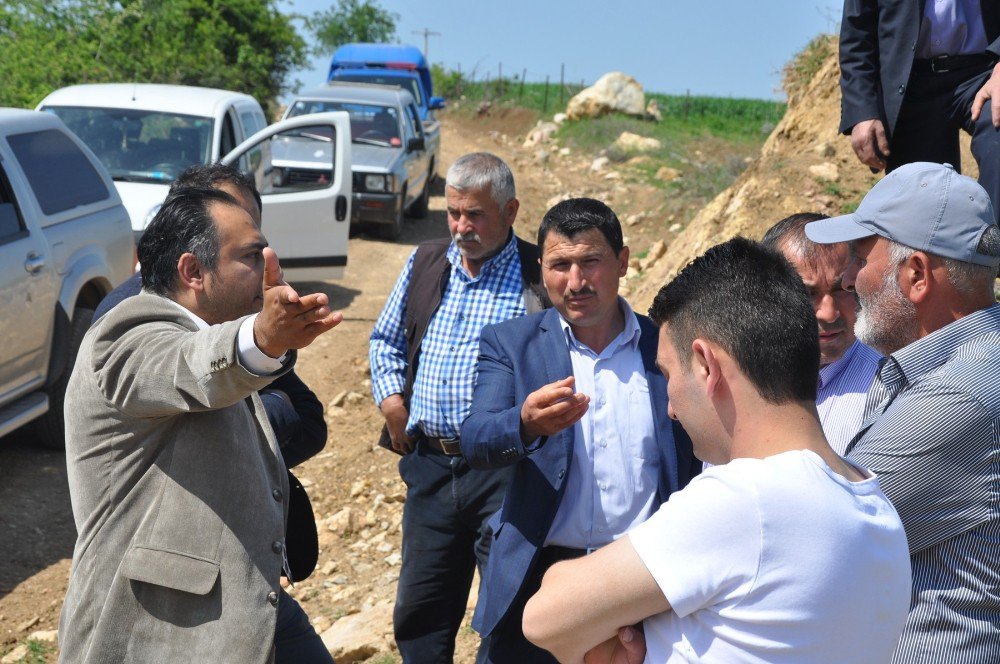 Köylülerden Taş Ocağına Tepki
