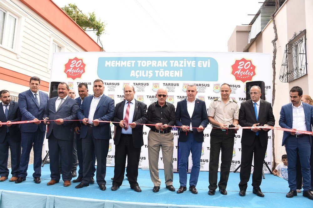 Tarsus Belediyesi Mehmet Toprak Taziye Evi Açıldı