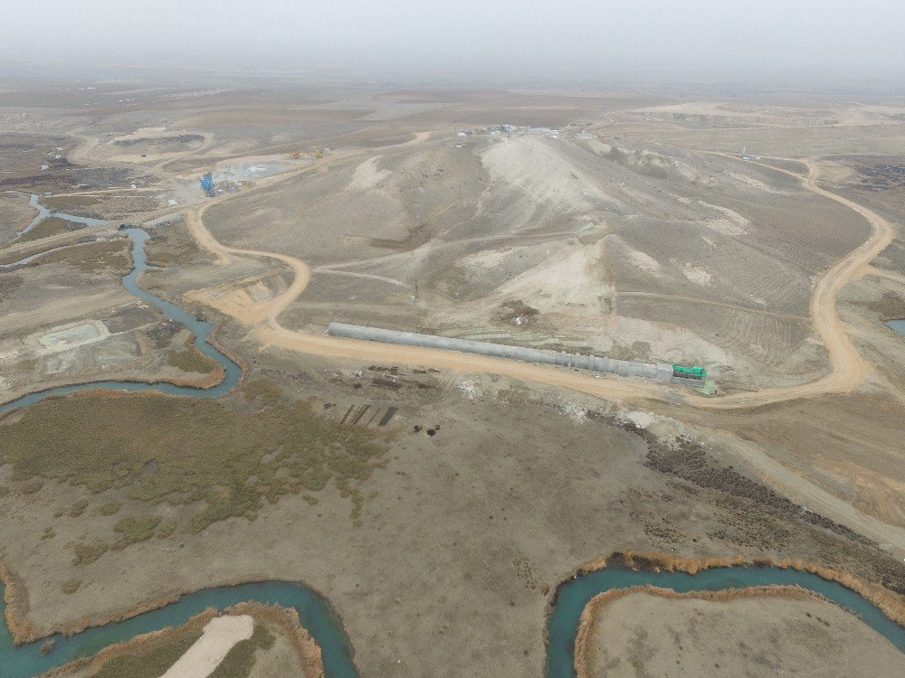 Eskişehir Gökpınar Barajı’nda Yüzde 27 Fiziki Gerçekleşmeye Ulaşıldı