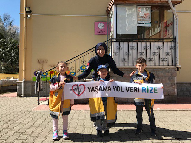 Rize’de "Minik 112 Projesi" Uygulanıyor