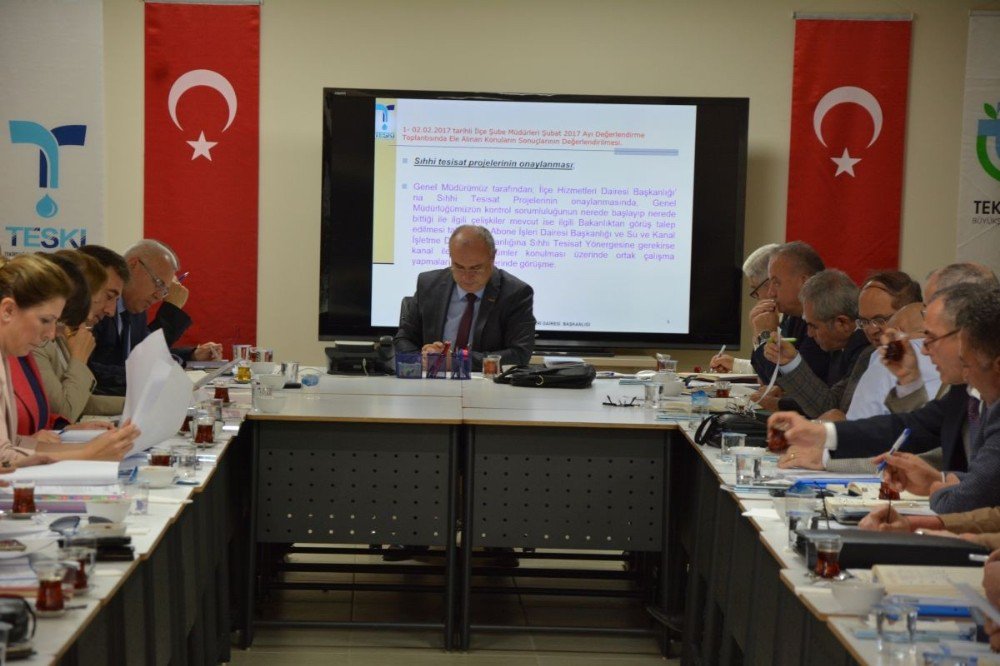 Teski’de Eşgüdüm Toplantısı Yapıldı