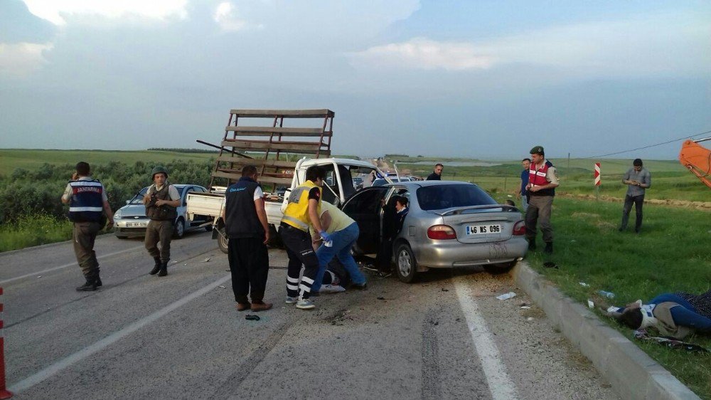 İmamoğlu’nda Trafik Kazası; 4 Yaralı