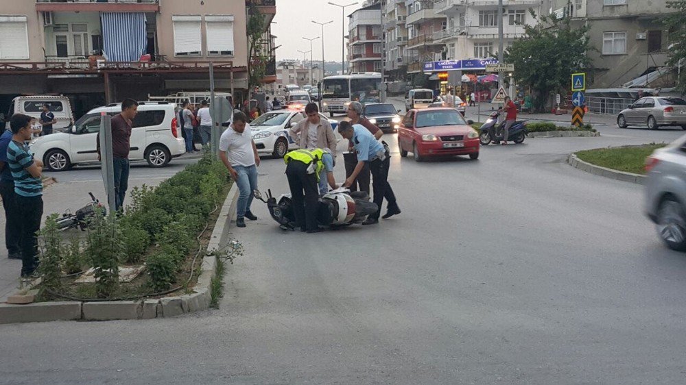 Antalya’da Trafik Kazası: 1 Yaralı