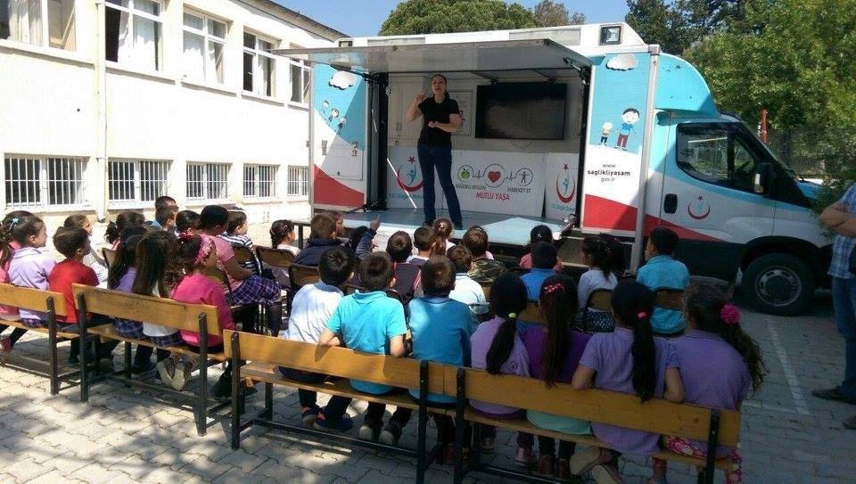 Söke’de Öğrenci Ve Öğretmenlere Sağlık Eğitimi Verildi