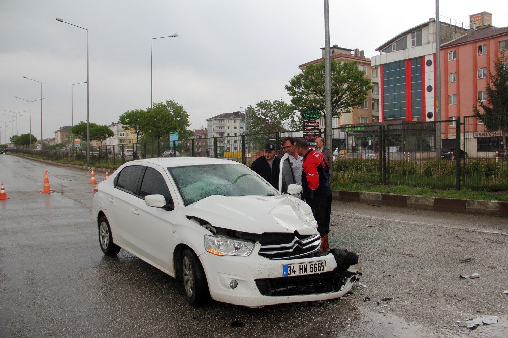 Bolu’da Trafik Kazası: 1 Yaralı