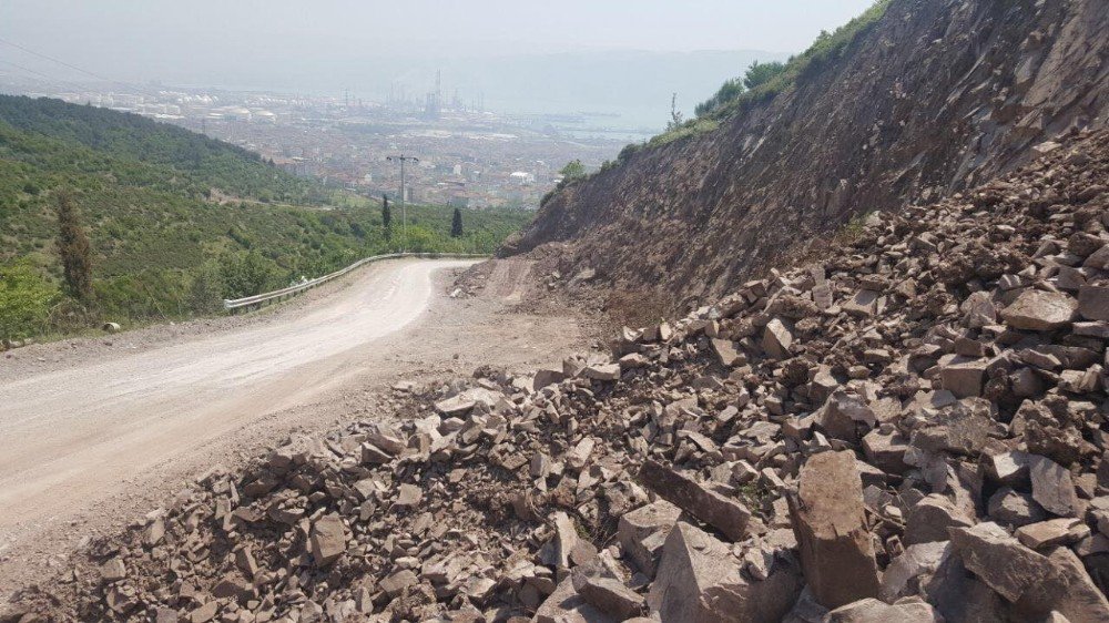 Başkan Baran, Yarımca-ilimtepe Arası Bağlantı Yolunda İnceleme Yaptı