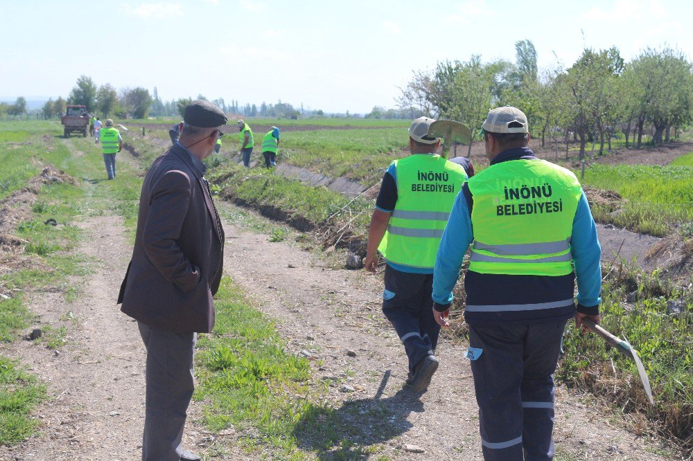 İnönü Belediyesi İle İnönü Sulama Birliği El Ele