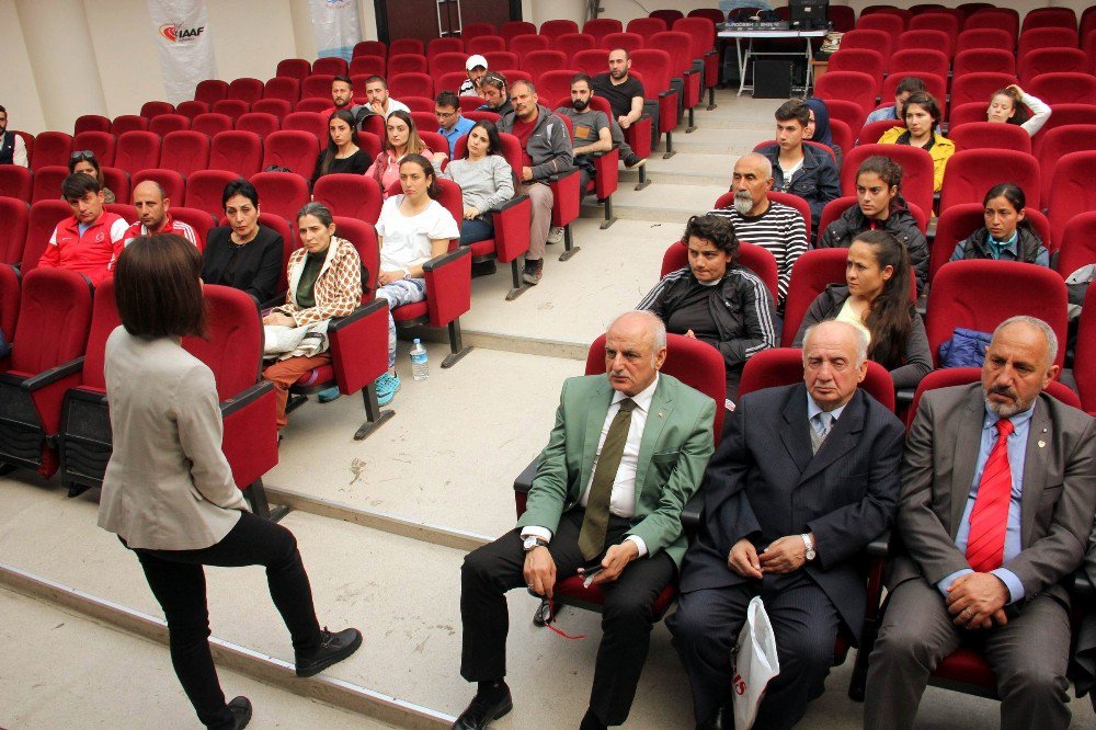 Samsun’da ’Iaaf Çocuk Atletizmi Antrenör Eğitim Semineri’ Düzenlendi