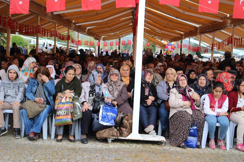 Yunus Emre Güllerle Süslenmiş Kabri Başında Yâd Edildi