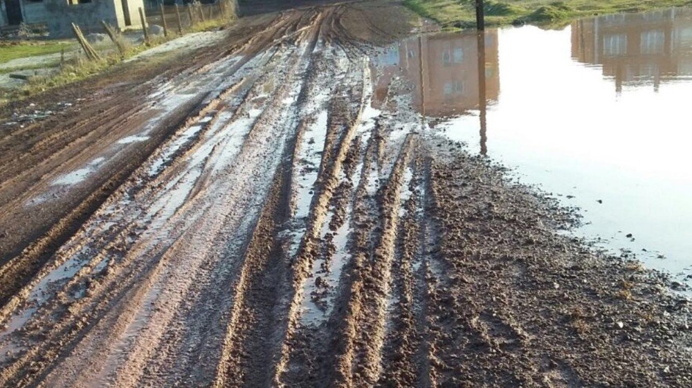 Çorlu’da Çamur Ve Toz Çilesi