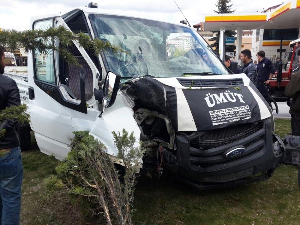 Yozgat’ta Trafik Kazası: 2 Yaralı