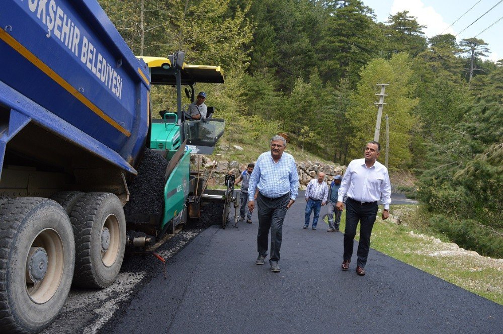 Alanya Gedevet Yaylasına Sıcak Asfalt