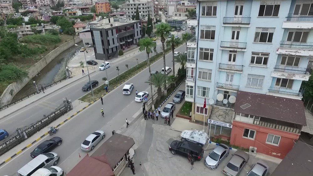 Hatay’da Drone Destekli Huzur Operasyonu