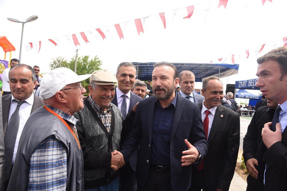 Başkan Doğan, Mecidiye Köyü Tören Alanını Açtı