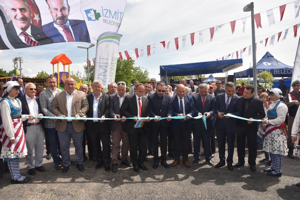 Başkan Doğan, Mecidiye Köyü Tören Alanını Açtı