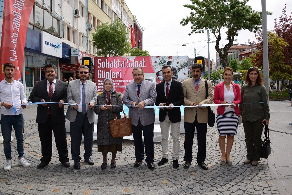 Konya’da Sokakta Sanat Günleri Başladı