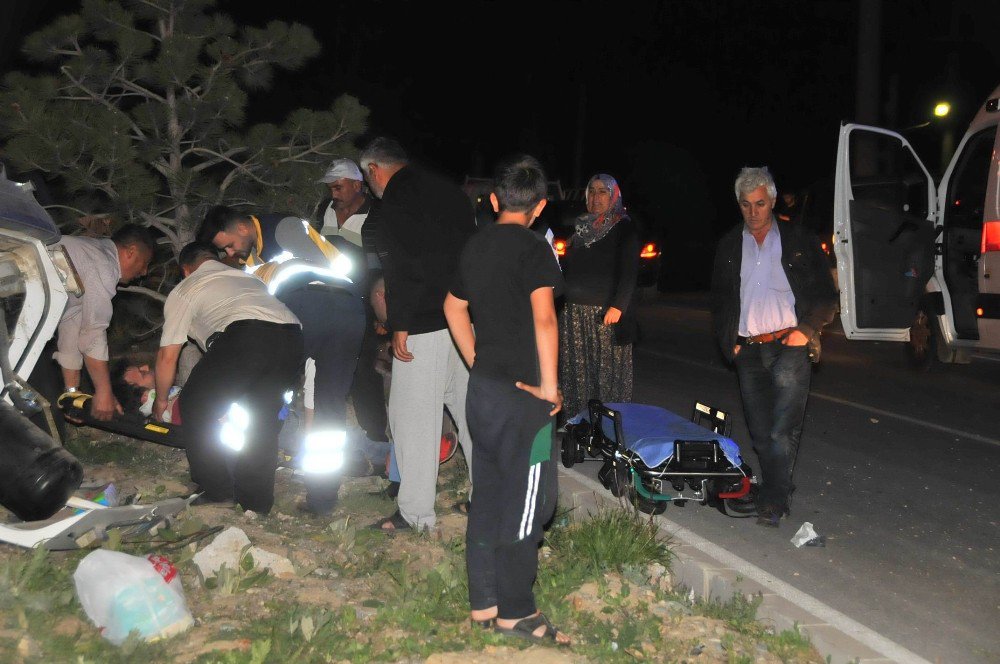 Konya’da Otomobil Takla Attı: 3 Yaralı