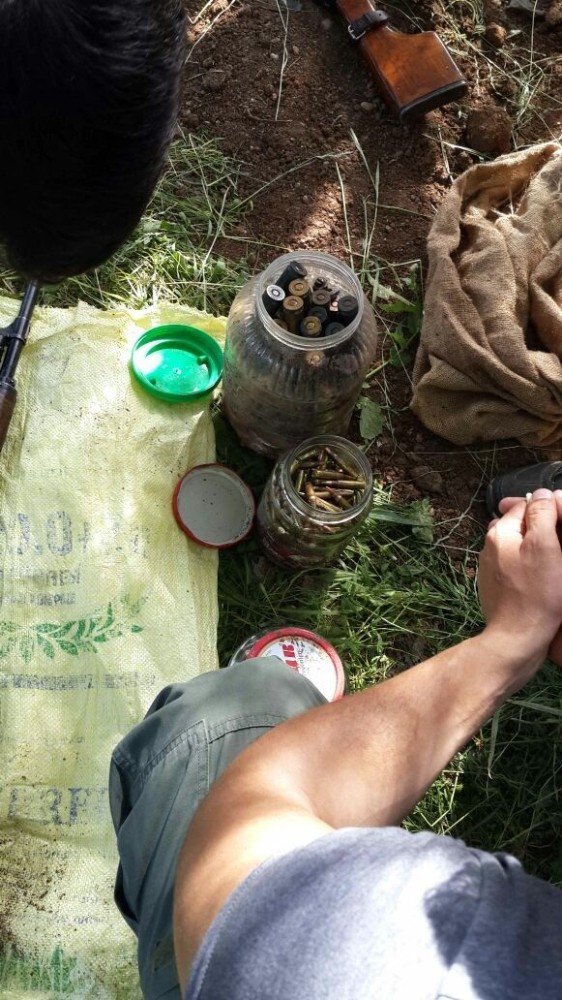 Silopi’de Toprağa Gömülü Mühimmat Ele Geçirildi