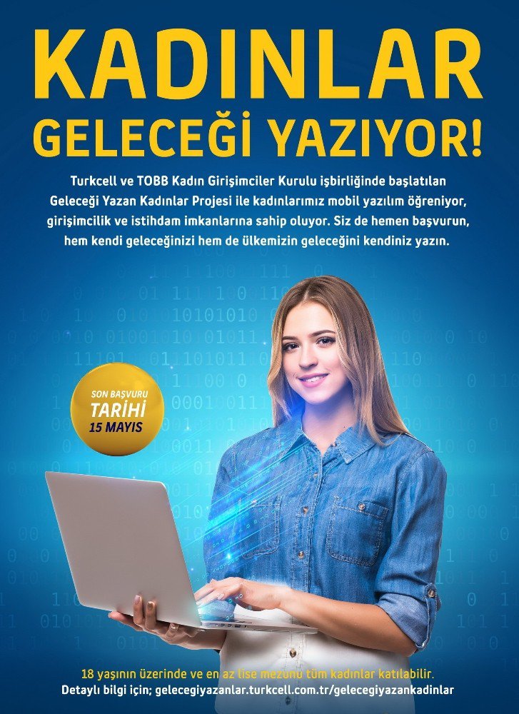 Geleceği Yazacak Kadınlar Aranıyor