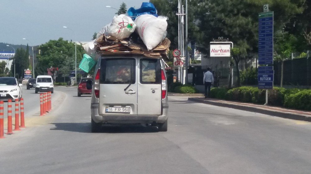 Trafikte Tehlikeli Görüntüler