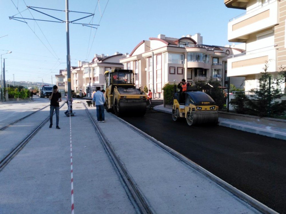 Akçaray’ın Geçtiği Yollar Asfaltlanıyor