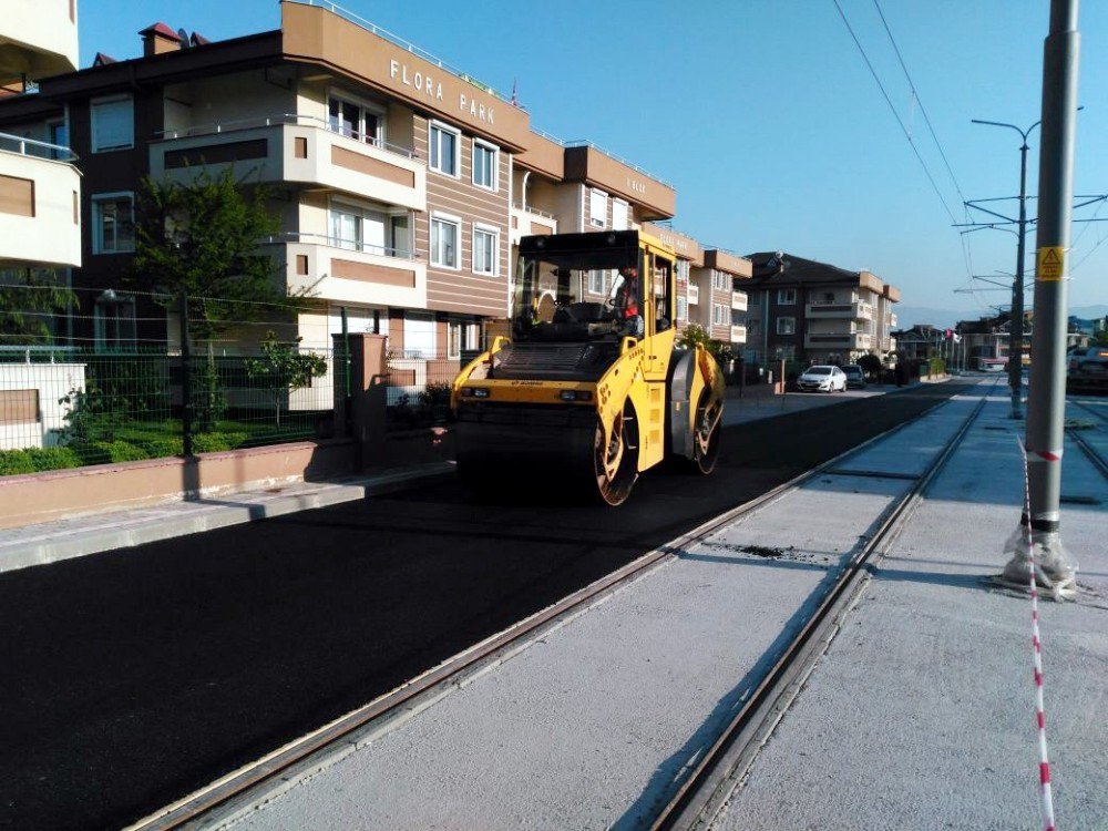 Akçaray’ın Geçtiği Yollar Asfaltlanıyor