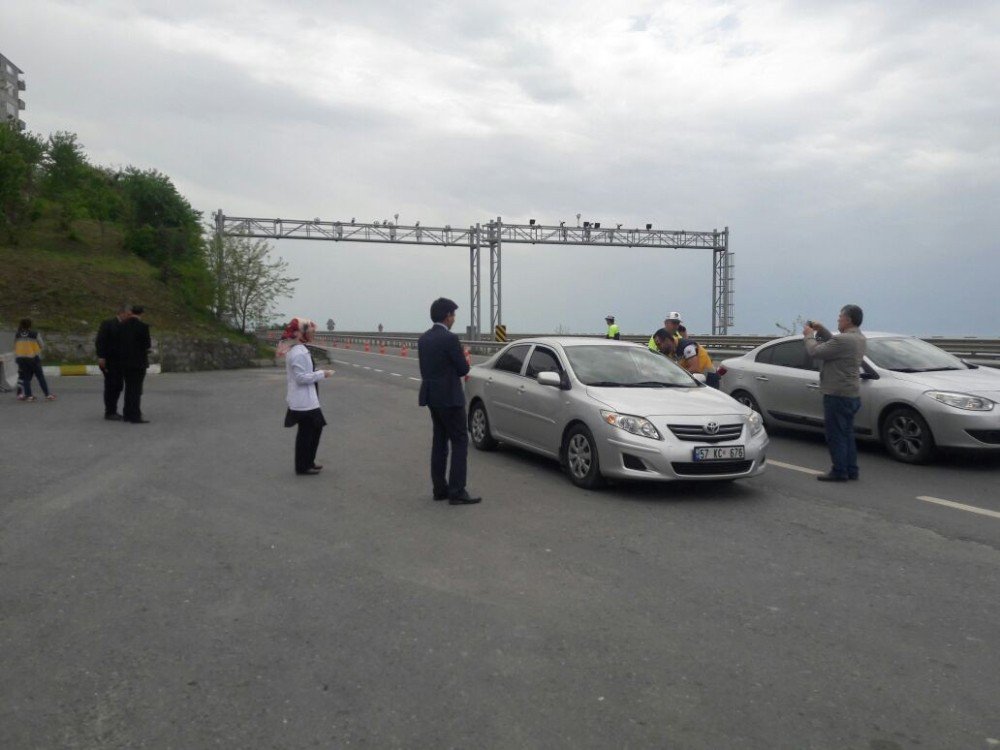 Alaplı’da ‘Yaşama Yol Ver’ Projesi Şoförlere Anlatıldı