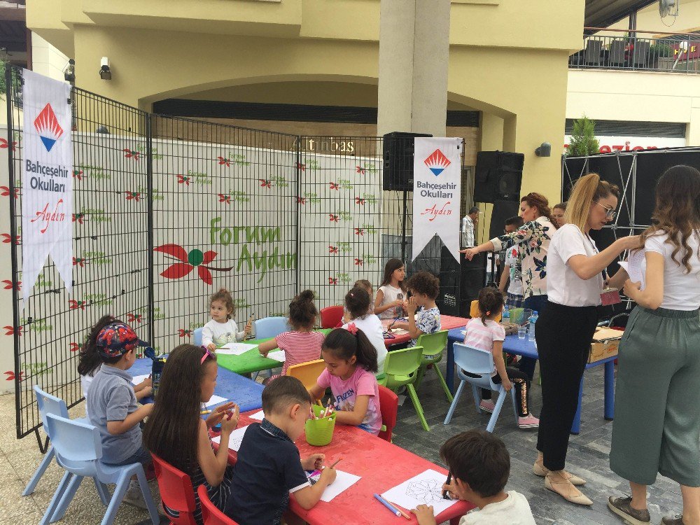 Aydın Bahçeşehir Koleji Atölye Çalışmaları İle Avm’ye Renk Kattı