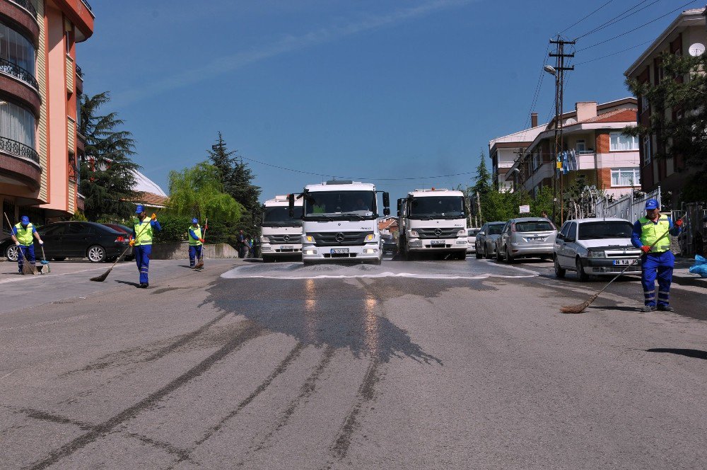 Keçiören ’Baypas’ Temizlik Ekibi Görev Başında