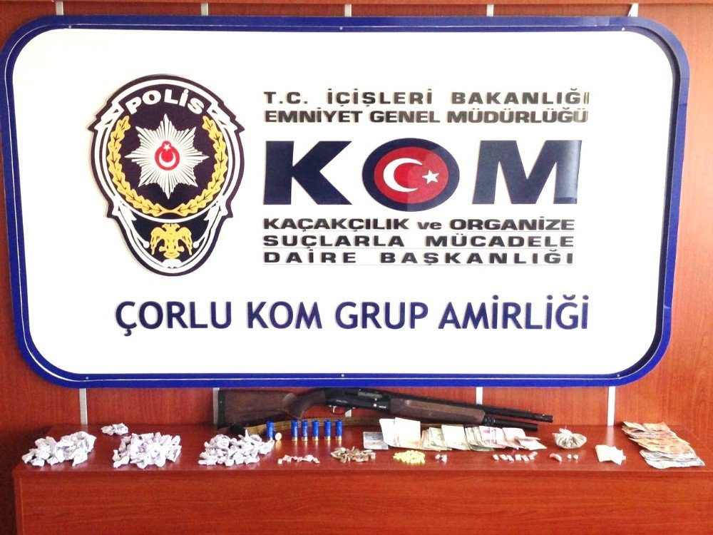 Tekirdağ’da Uyuşturucu Ticareti Yaptığı İddiasıyla 6 Kişi Tutuklandı