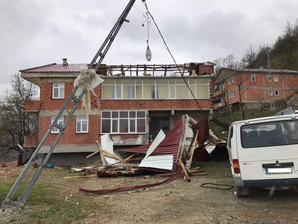 Trabzon’da 23 Nisan’daki Şiddetli Fırtınanın Hasar Tespit Çalışmaları Tamamlandı