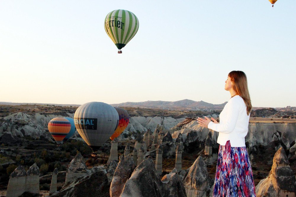 Kapadokya’da Nisan Ayında Turist Artışı Yaşandı