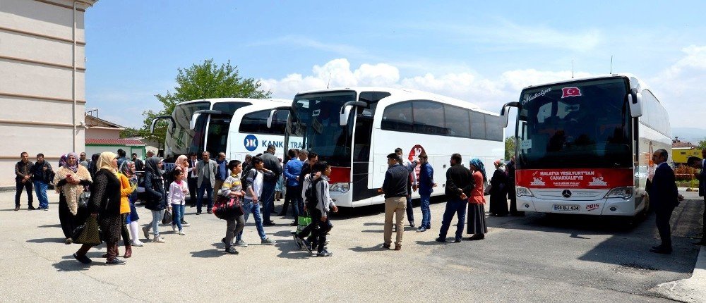 Yeşilyurt Belediyesinden Suriyeli Öğrencilere Çanakkale Gezisi