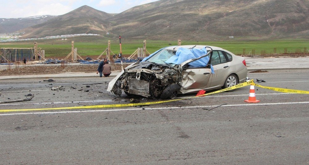 Bingöl’de Trafik Kazası: 1 Ölü