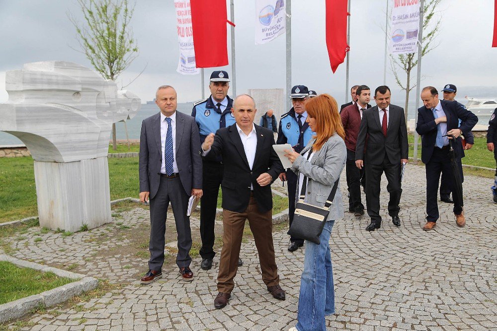 Büyükçekmece Sahilleri Yaz Mevsimine Hazırlanıyor