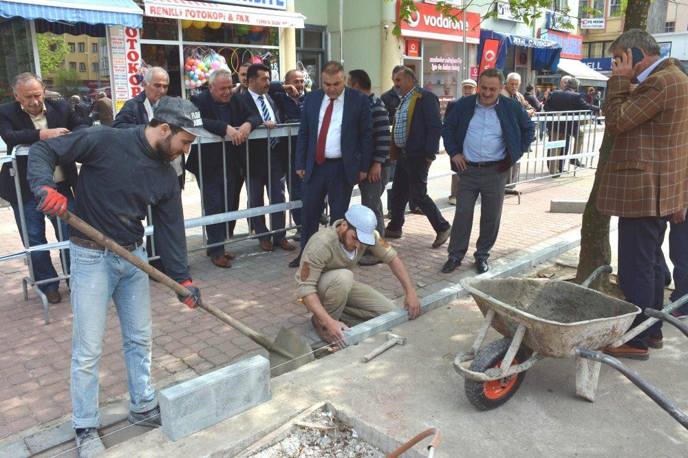 Görele’de Meydan Projesi Yapımına Başlandı